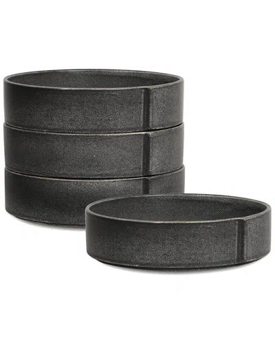 Stone Lain Bao 4pc Pasta Bowl Set In Grey
