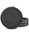 Stone Lain Bao 4pc Salad Plate Set In Grey
