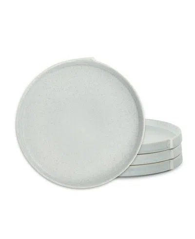 Stone Lain Bao Dinner Plates, Set Of 4 In White