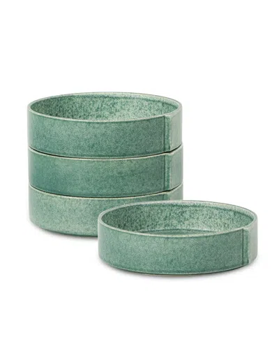 Stone Lain Bao Pasta Bowls, Set Of 4 In Green