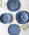 Stone Lain Baskerville Dinnerware Collection In Blue