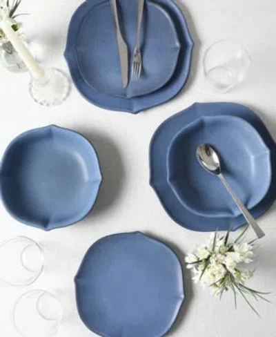 Stone Lain Baskerville Dinnerware Collection In Blue