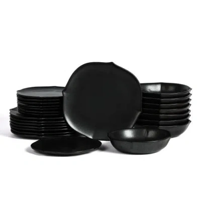 STONE LAIN STONE LAIN BASKERVILLE STONEWARE 24-PIECE DINNERWARE SET
