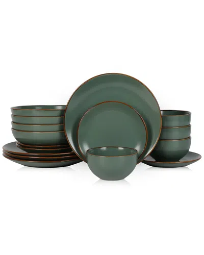 Stone Lain Brasa 16pc Stoneware Dinnerware Set