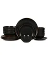 Stone Lain Brasa 16 Pc. Dinnerware Set, Service For 4