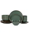 Stone Lain Brasa 16 Pc. Dinnerware Set, Service For 4