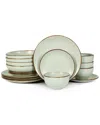 Stone Lain Brasa 16 Pc. Dinnerware Set, Service For 4