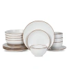 Stone Lain Brasa Stoneware 16-piece Dinnerware Set In White