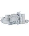 Stone Lain Brighton 32 Pc. Dinnerware Set, Service For 8 In Gray