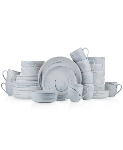 Stone Lain Brighton 32 Pc. Dinnerware Set, Service For 8 In Gray