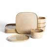 Stone Lain Cairo 12-piece Dinnerware Set Stoneware In Brown