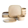 Stone Lain Cairo 4-pc. Stoneware Dinnerware Set In Brown
