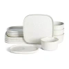 Stone Lain Cairo 4-pc. Stoneware Dinnerware Set In White