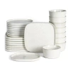 Stone Lain Cairo 8-pc. Stoneware Dinnerware Set In White