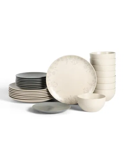 STONE LAIN CAMELIA 24-PIECE DINNERWARE SET, SERVICE FOR 8