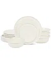 Stone Lain Capri 4-pc. Stoneware Dinnerware Set In White