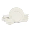 Stone Lain Capri 4-pc. Stoneware Dinnerware Set In White
