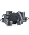 Stone Lain Celina 32 Pc. Dinnerware Set, Service For 8 In Gray