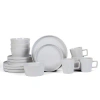 Stone Lain Celina Dinnerware Set In Glossy White