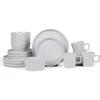 Stone Lain Celina Stoneware 16-piece Dinnerware Set In White