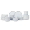 Stone Lain Celina 24pc Stoneware Dinnerware Set In White