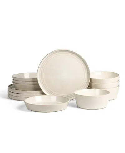 STONE LAIN CLAIRE 12 PC. DINNERWARE SET, SERVICE FOR 4