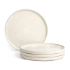 Stone Lain Claire 4-pc. Stoneware Dinner Plate In White