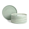 Stone Lain Claire 8-pc. Stoneware Dinner Plate In Green