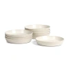 Stone Lain Claire 8-pc. Stoneware Pasta Bowl In White