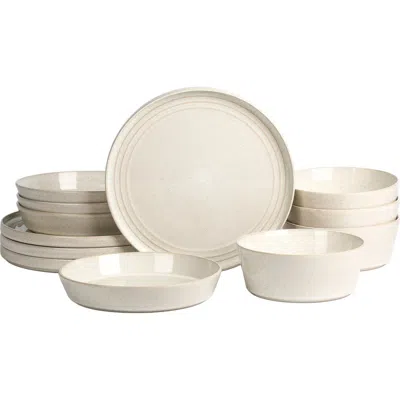 STONE LAIN STONE LAIN CLAIRE STONEWARE 12-PIECE DINNERWARE SET