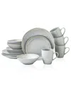 Stone Lain Clara 32 Pc. Dinnerware Set, Service For 8 In Gray