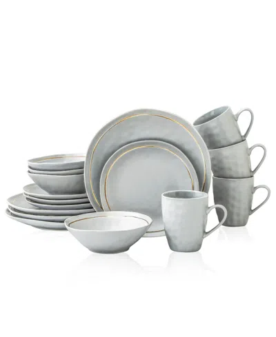 STONE LAIN CLARA 16 PC. DINNERWARE SET, SERVICE FOR 4