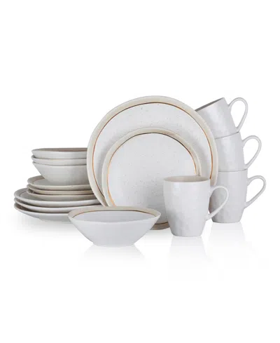 STONE LAIN CLARA 16 PC. DINNERWARE SET, SERVICE FOR 4