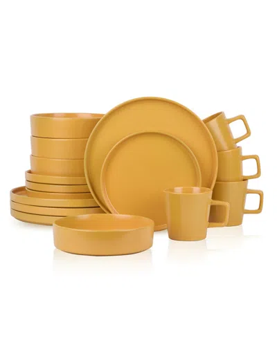 STONE LAIN CLEO 16 PC. DINNERWARE SET, SERVICE FOR 4