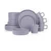 Stone Lain Cleo 16 Piece Dinnerware Set In Gray