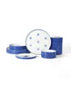 Stone Lain Cobalt 12-pc. Dinnerware Set, Service For 4 In Blue