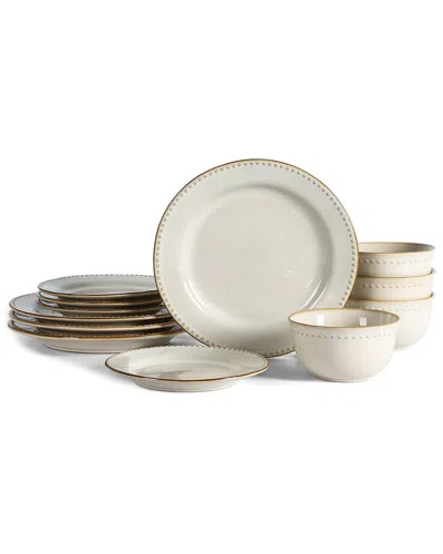 STONE LAIN STONE LAIN COMET 12-PIECE DINNERWARE SET STONEWARE