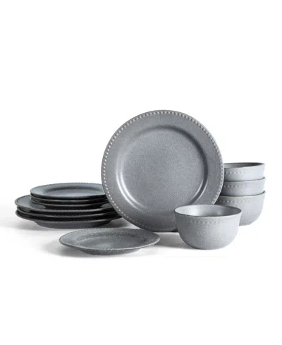 STONE LAIN COMET 12-PC. DINNERWARE SET, SERVICE FOR 4
