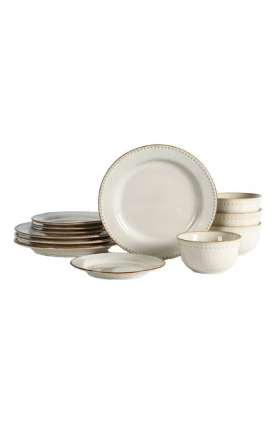 STONE LAIN STONE LAIN COMET STONEWARE 12-PIECE DINNERWARE SET