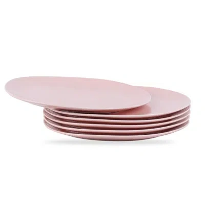 Stone Lain Delilah Dinner Plate Set Porcelain In Blush