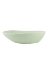 Stone Lain Delilah Porcelain 6-piece Pasta Bowl Set In Green
