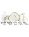 Stone Lain Dining Essential Kit 40pc Bundle In White