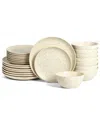 Stone Lain Dua 24pc Stoneware Dinnerware Set