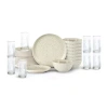 Stone Lain Dua 8-pc. Stoneware Dinnerware Set In White
