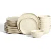 Stone Lain Dua Stoneware 24-piece Dinnerware Set In White