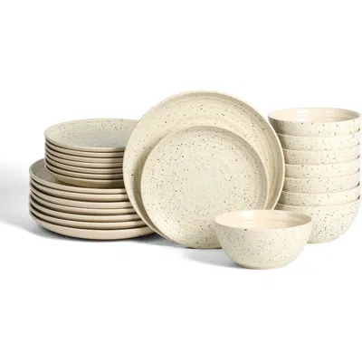 STONE LAIN STONE LAIN DUA STONEWARE 24-PIECE DINNERWARE SET