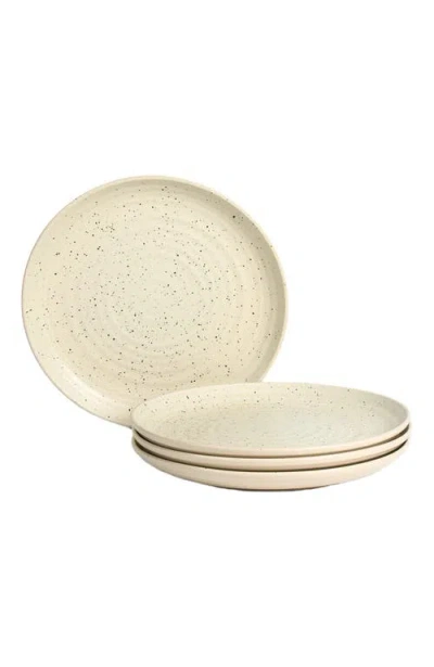 STONE LAIN STONE LAIN DUA STONEWARE 4-PIECE DINNER PLATE SET