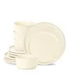 Stone Lain Eden 12 Pc. Dinnerware Set, Service For 4 In Neutral