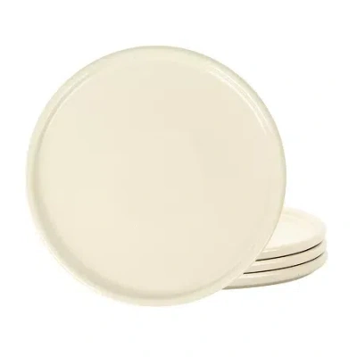 Stone Lain Eden 4-pc. Stoneware Dinner Plate In Sand