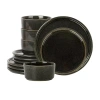 Stone Lain Eden 4-pc. Stoneware Dinnerware Set In Gray
